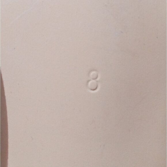 Soft Surroundings Gold Glitter Tan Fringe Tie Ankle Gladiator Style Sandals Sz 8 - Picture 7 of 7